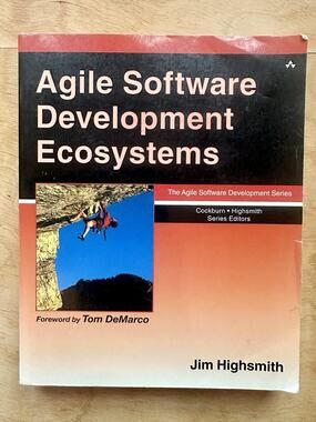 Agile Software Development Ecosystems Jim Highsmith Paperback Addison Wesley